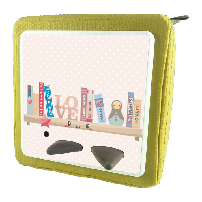 Folie für Musikbox - Cooles Bücherregal