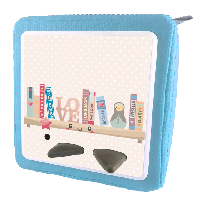 Folie für Musikbox - Cooles Bücherregal