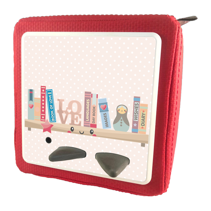 Folie für Musikbox - Cooles Bücherregal