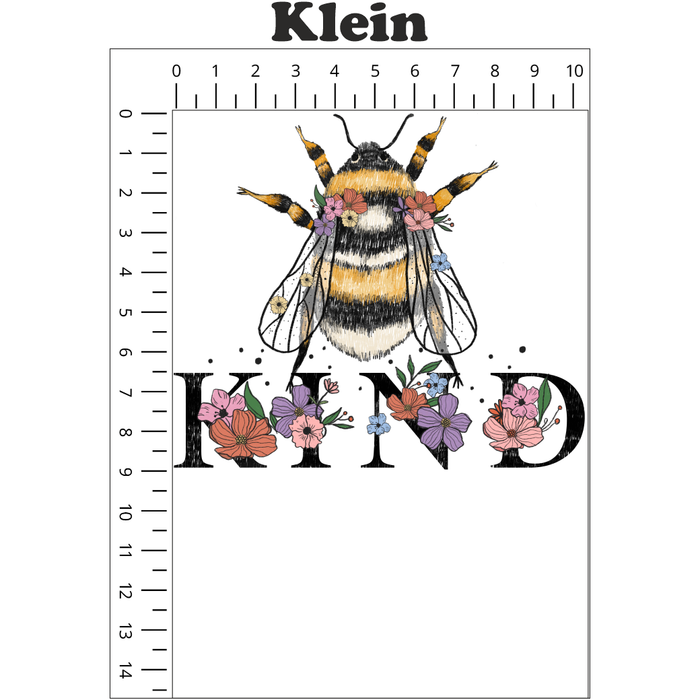 Bügelbild 1030 KIND Bee