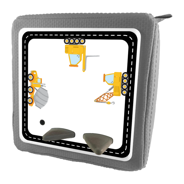 Folie für Musikbox - Baustellenverkehr