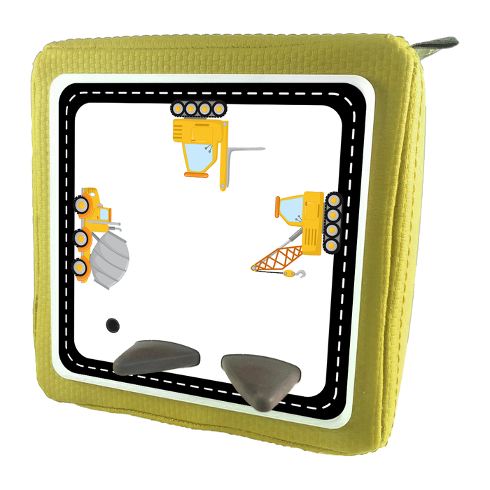 Folie für Musikbox - Baustellenverkehr