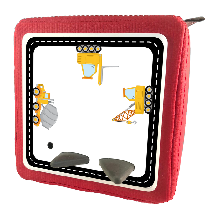 Folie für Musikbox - Baustellenverkehr