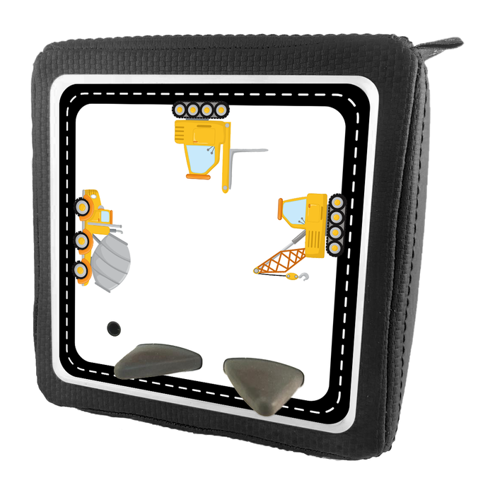 Folie für Musikbox - Baustellenverkehr