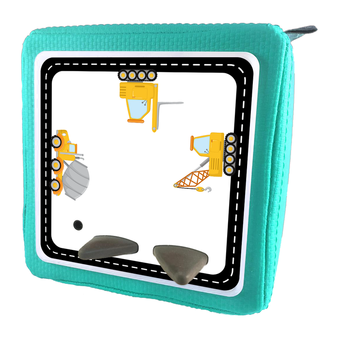 Folie für Musikbox - Baustellenverkehr