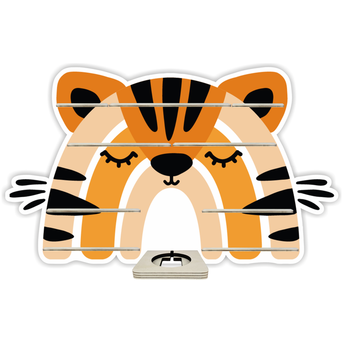 Regal für Musikbox - Regenbogensafari Tiger