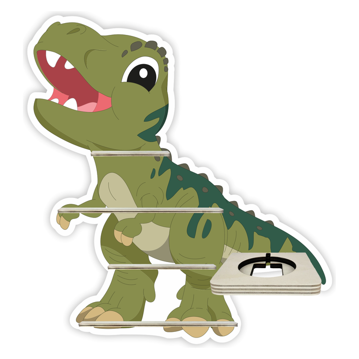 Regal für Musikbox - T-Rex Dinosaurier 2