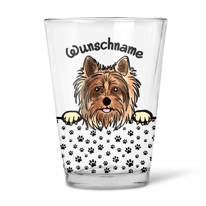 Trinkglas Yorkshire Terrier