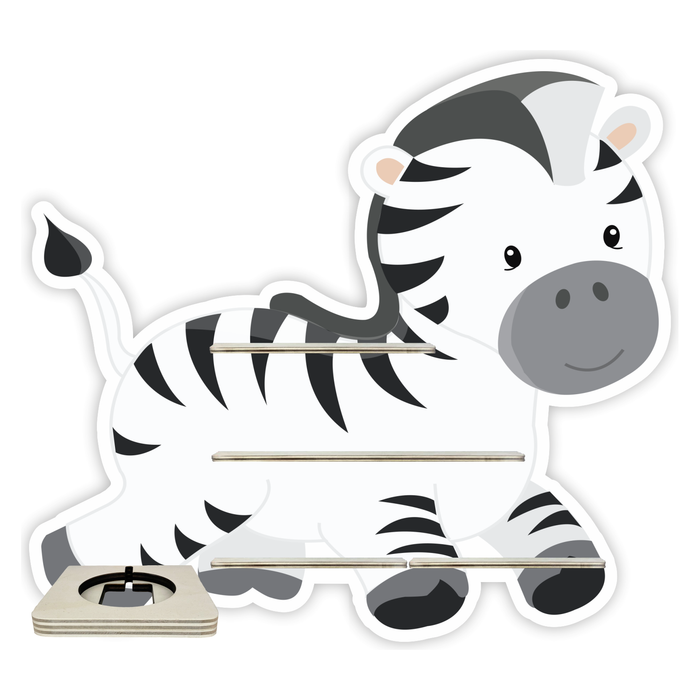 Regal für Musikbox - Zebra
